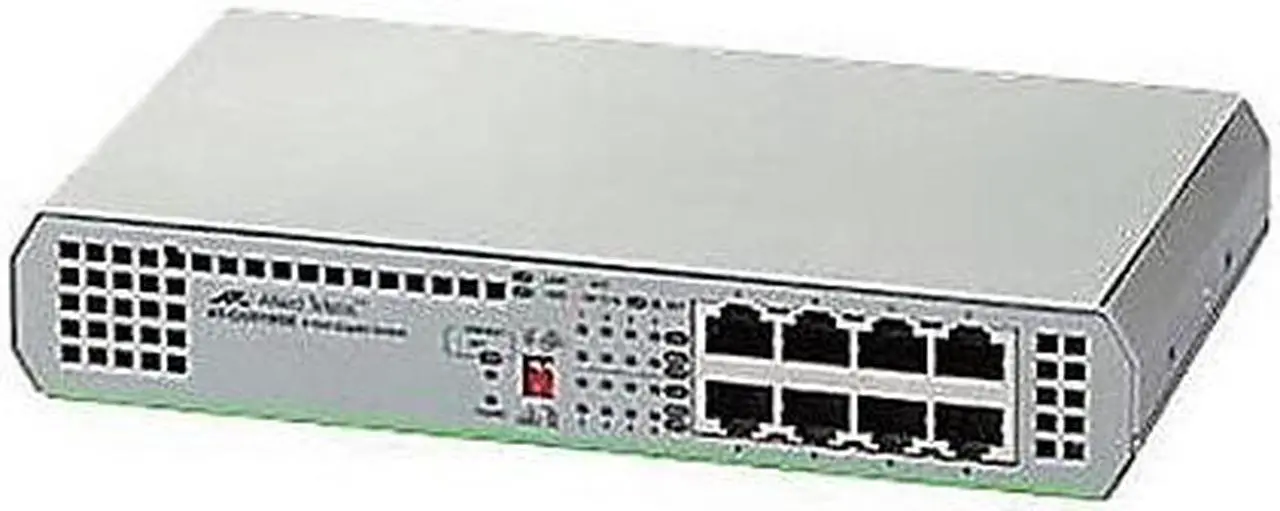 Alt view image 4 of 5 - Allied Telesis Centercom At-Gs910/8 Ethernet Switch