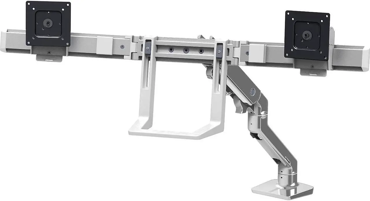 Alt view image 8 of 11 - HX DESK DUAL MONITOR ARM POLIS