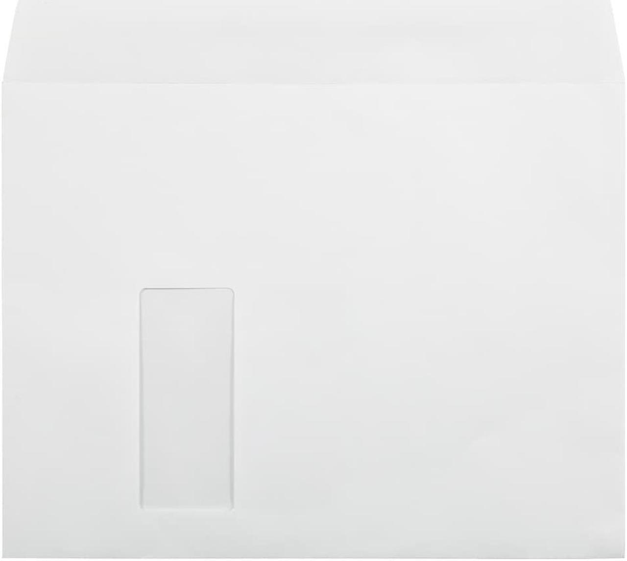 Alt view image 4 of 4 - LUX 8 3/4 x 11 1/2 Booklet Window Envelopes 500/Pack 28lb. White (811BW-28W-500)