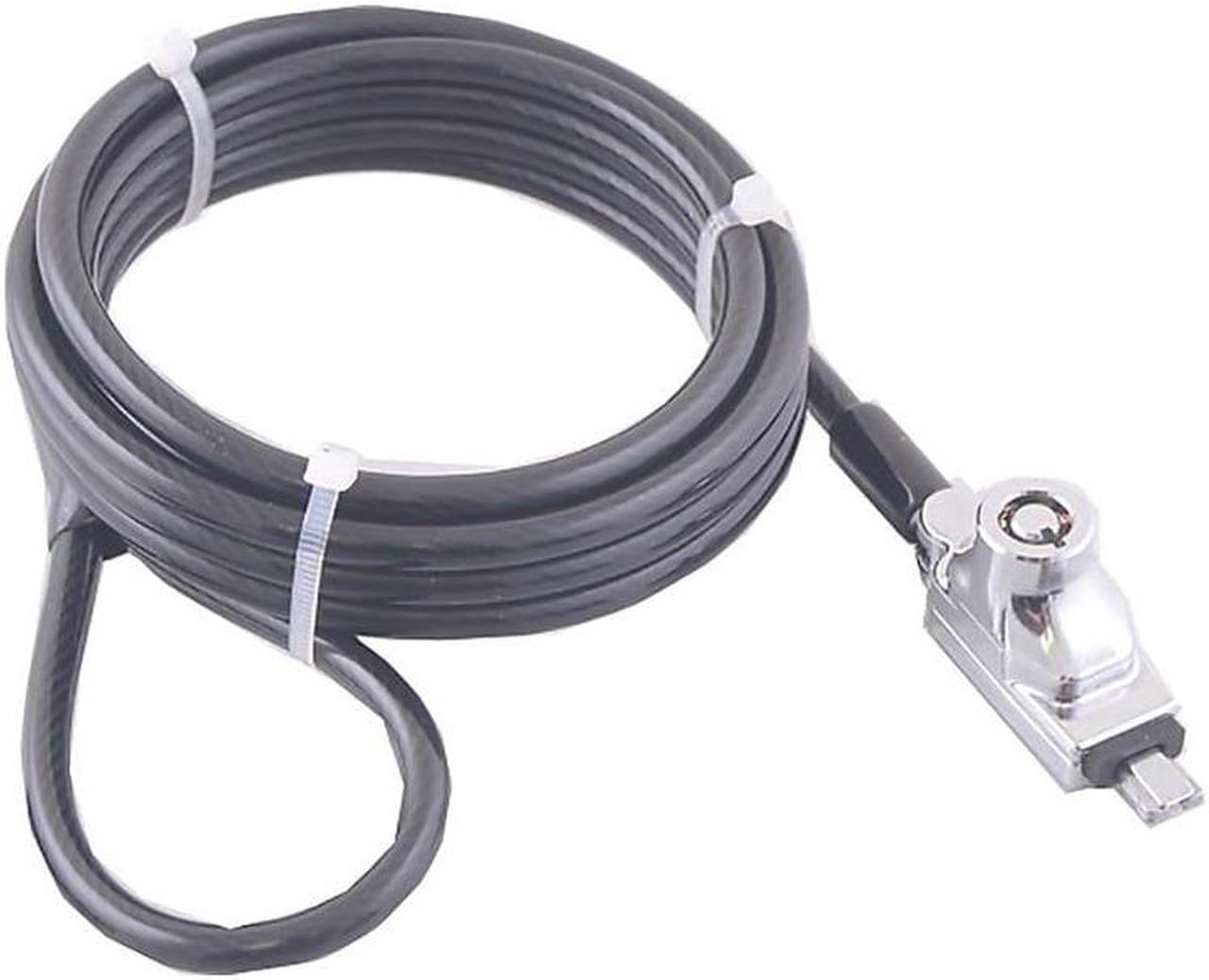 Alt view image 6 of 6 - CODi Bilateral II Key Cable Lock for Laptops 6 ft. (A02041)