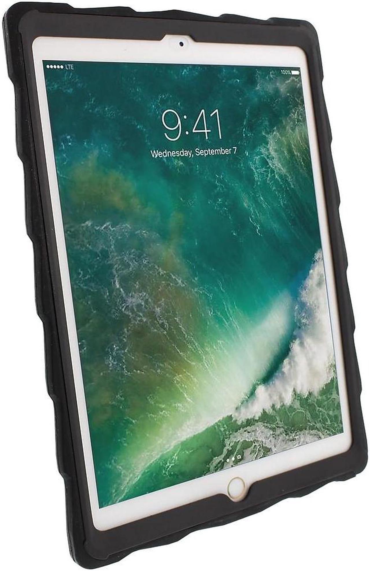 Alt view image 12 of 17 - Gumdrop DropTech Clear for iPad 10.2 Case - For Apple iPad (7th Generation) Tablet - Apple Logo - Clear, Black - Scratch Resistant, Impact Resistant, Drop Resistant, Shock Absorbing, Smudge Resistant,