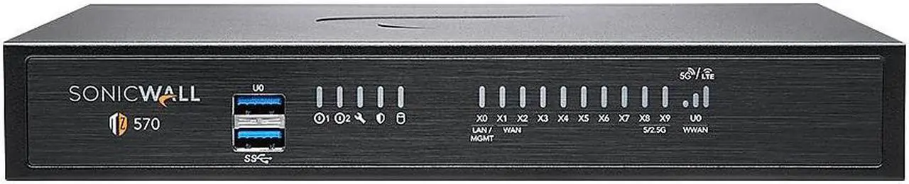 Alt view image 9 of 12 - SonicWall TZ570 Network Security Appliance 02-SSC-2833