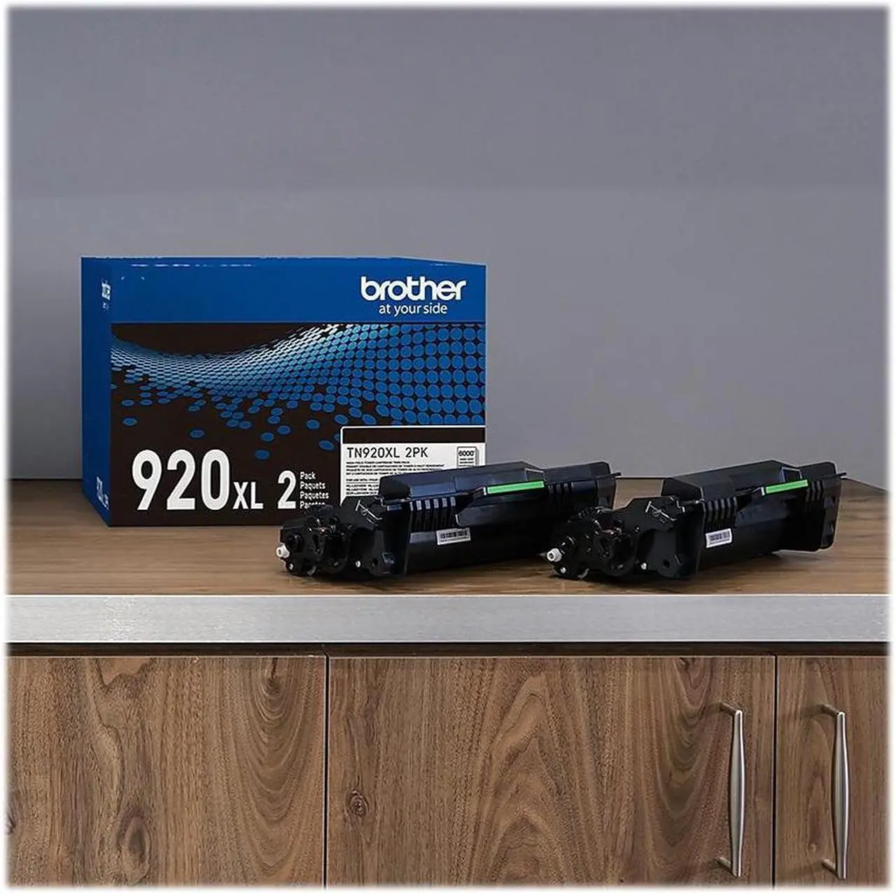 Alt view image 10 of 10 - Brother Genuine TN920XL2PK High-yield Toner Cartridge Twin Pack
