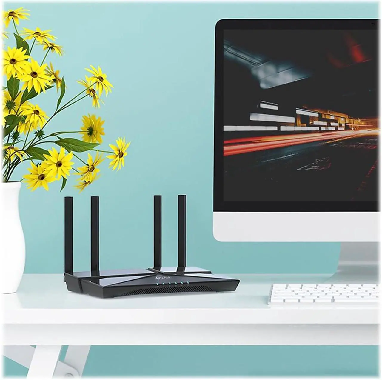 Alt view image 16 of 16 - TP-Link AX1500 Archer Wi-Fi 6 Router