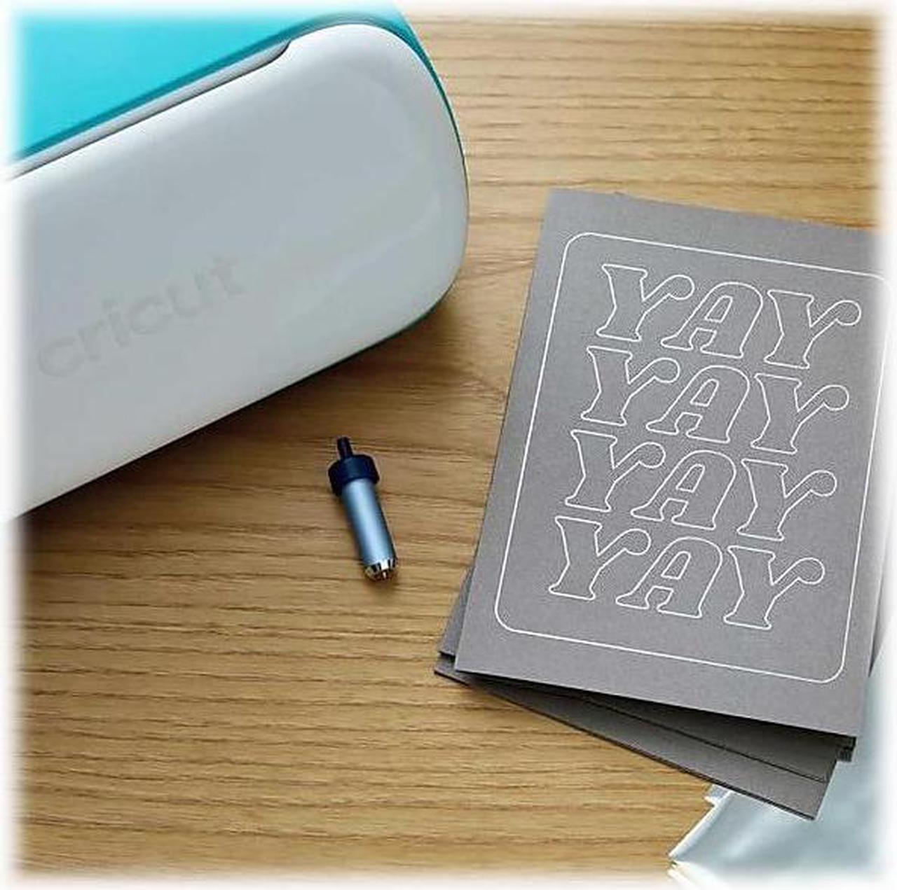 Alt view image 7 of 10 - Cricut Joy Transfer Housing Tool and Tip Kit with 12 4 x 6 Foil Sheets 2009056