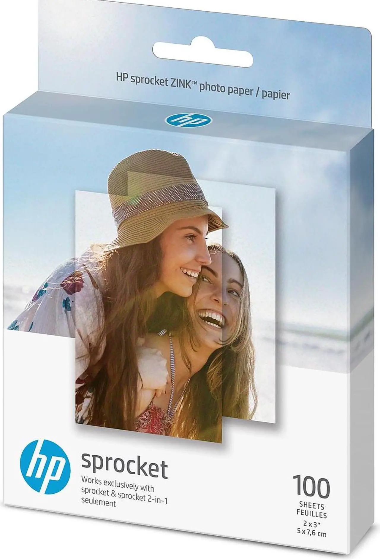 Alt view image 10 of 16 - HP - Sprocket ZINK(R) Photo 2" x 3" 100-Count Paper - White