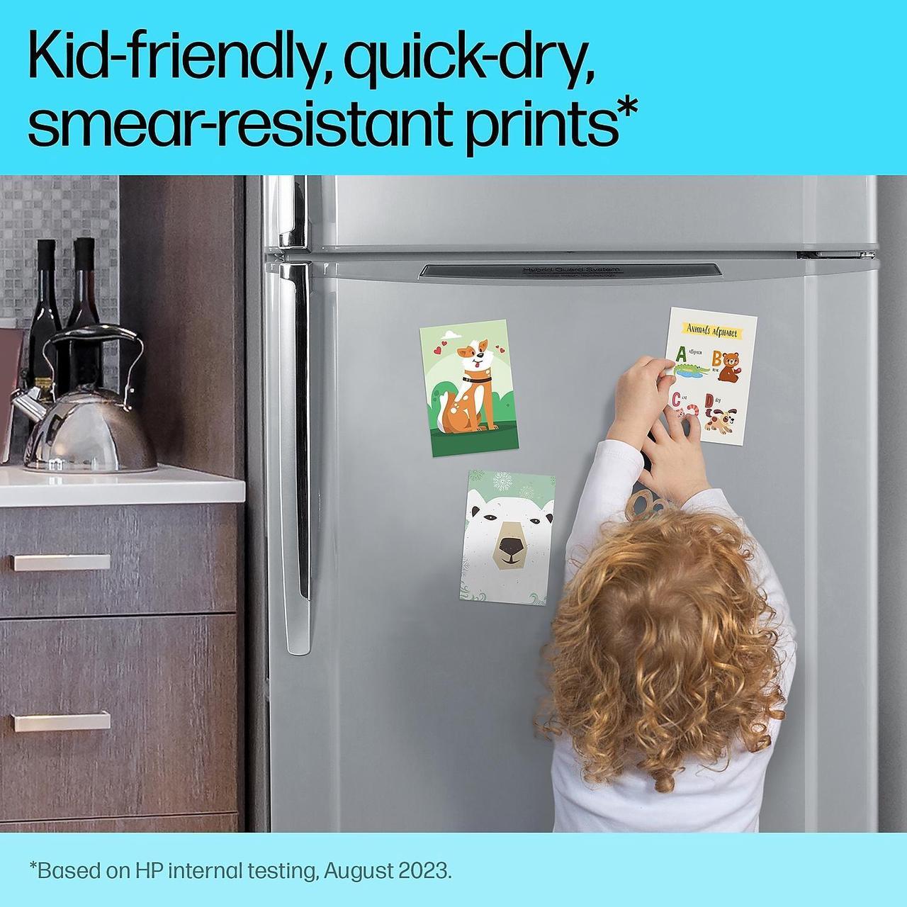 Alt view image 5 of 7 - HP Picture Stickers 4" x 6" 25 Sheets/Pack (8L1U8A)