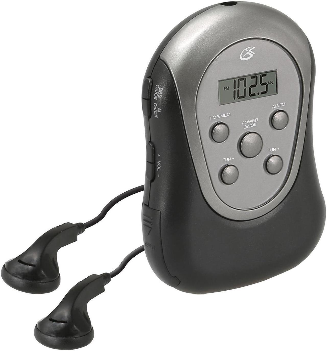 Alt view image 10 of 15 - GPX R300B Portable AM/FM Armband Radio