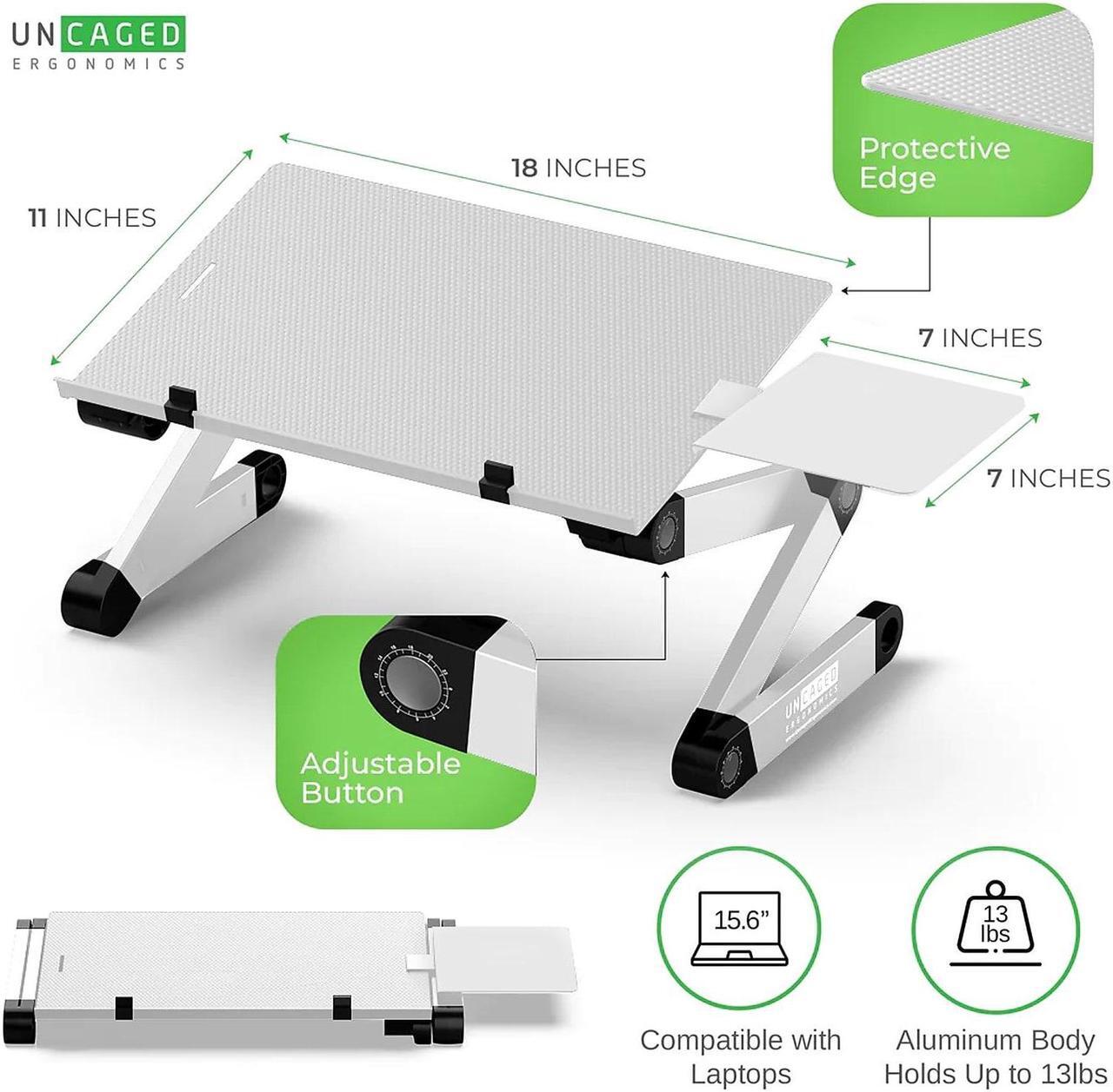 Alt view image 14 of 14 - WorkEZ Adjustable Keyboard Stand for Desktop Computer Keyboard Riser for desk Keyboard and Mouse Riser for Standing Adjustable Keyboard and Mouse Stand aluminum ergonomic keyboard tray keyboard shelf