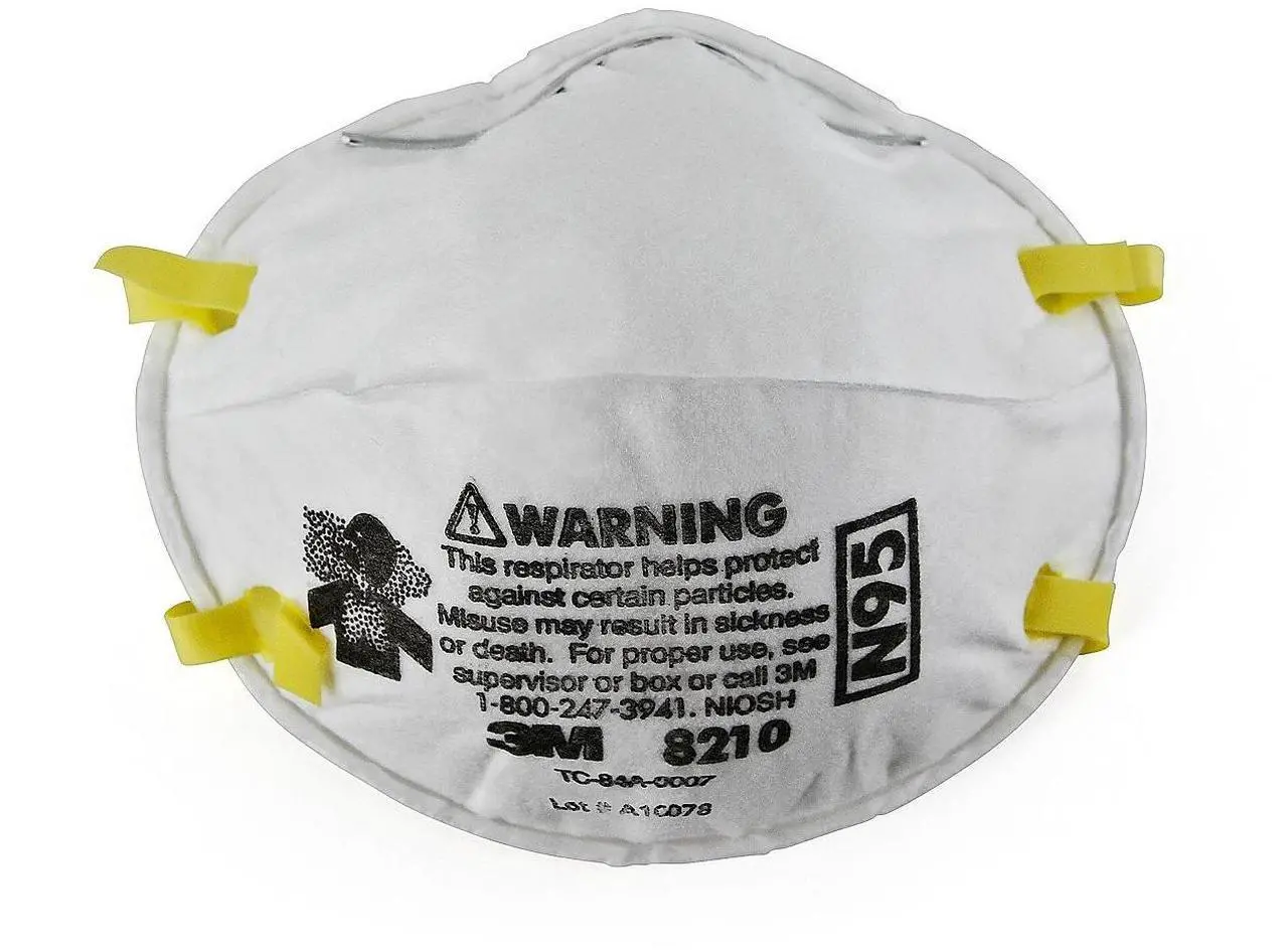Alt view image 8 of 13 - 3M Particulate Respirator N95 20/BX White 46457
