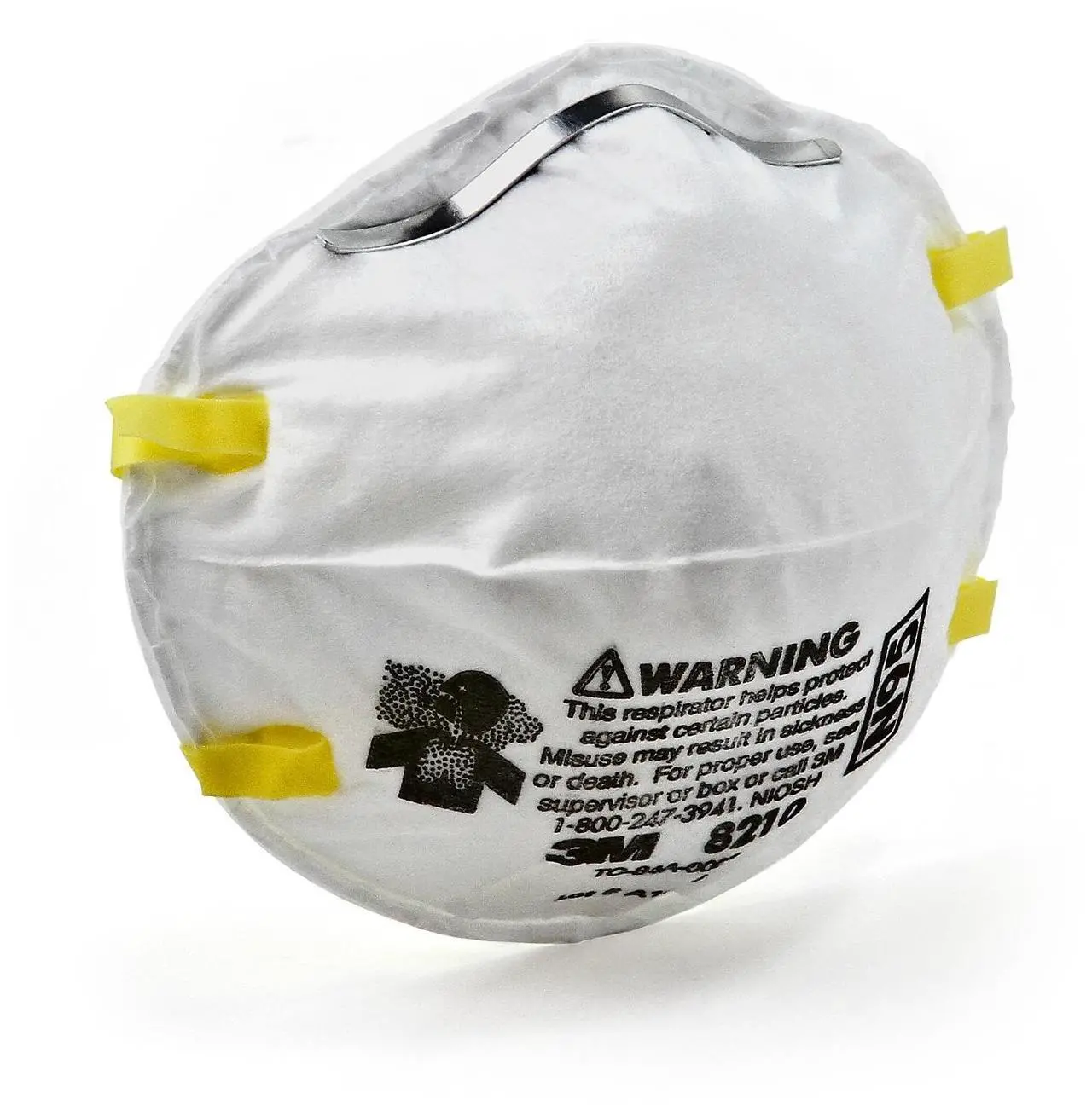 Alt view image 10 of 13 - 3M Particulate Respirator N95 20/BX White 46457