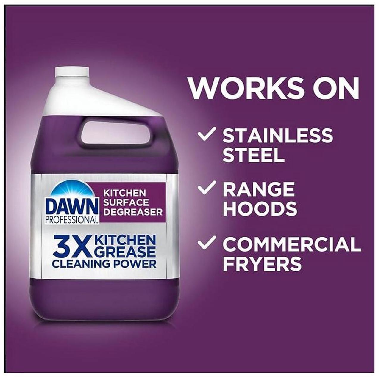 Alt view image 3 of 5 - Dawn Professional Multi-Surface Heavy Duty Degreaser 1 Gallon (Case of 2) (02372)