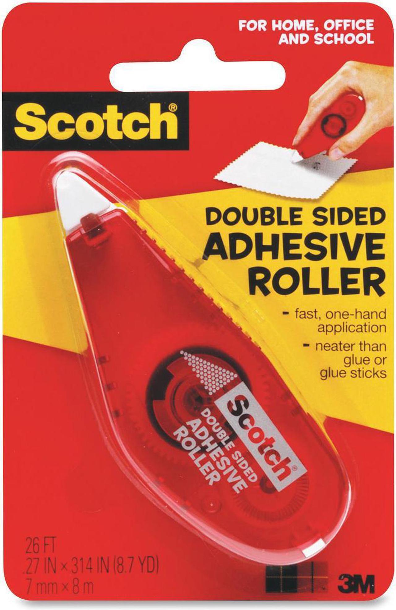 Alt view image 3 of 14 - 3M Double Sided Adhesive Roller 27"x26' Clear 6061