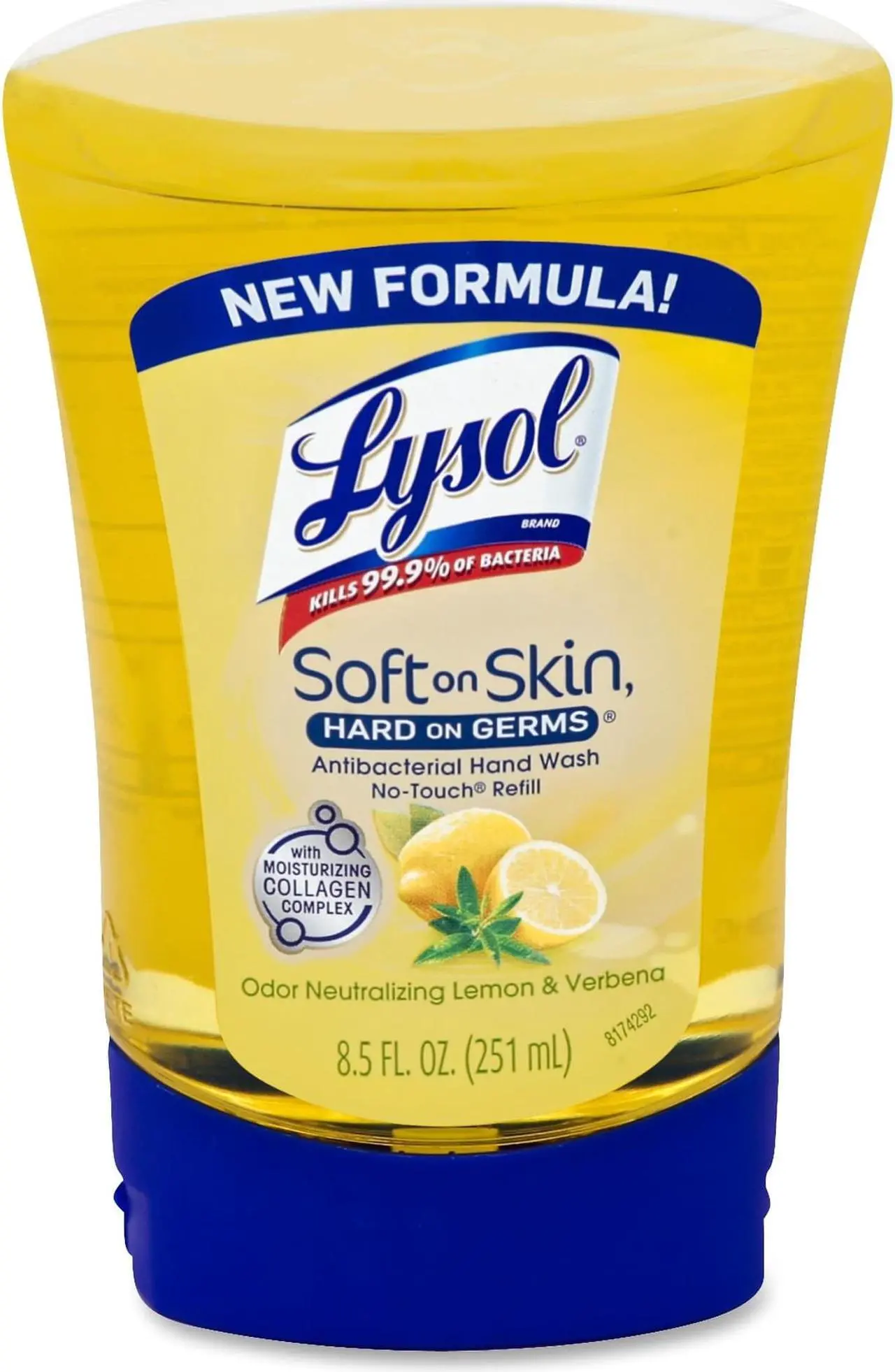 Main image of LYSOL No-Touch Hand Soap Refill 8.5oz Lemon & Verbena Scent 00379