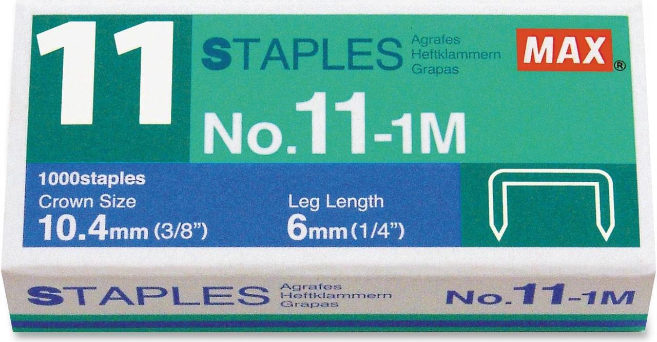 Main image of Max USA No. 11-1M Staples