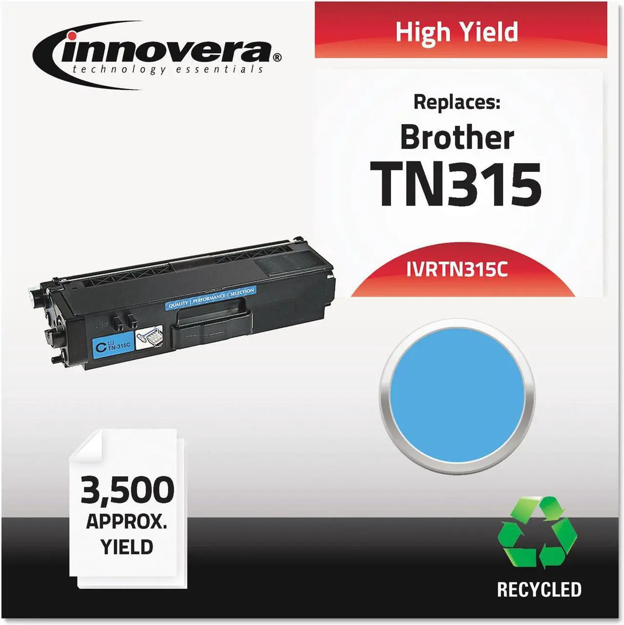 Alt view image 5 of 20 - Innovera Remanufactured TN315C Toner IVRTN315C