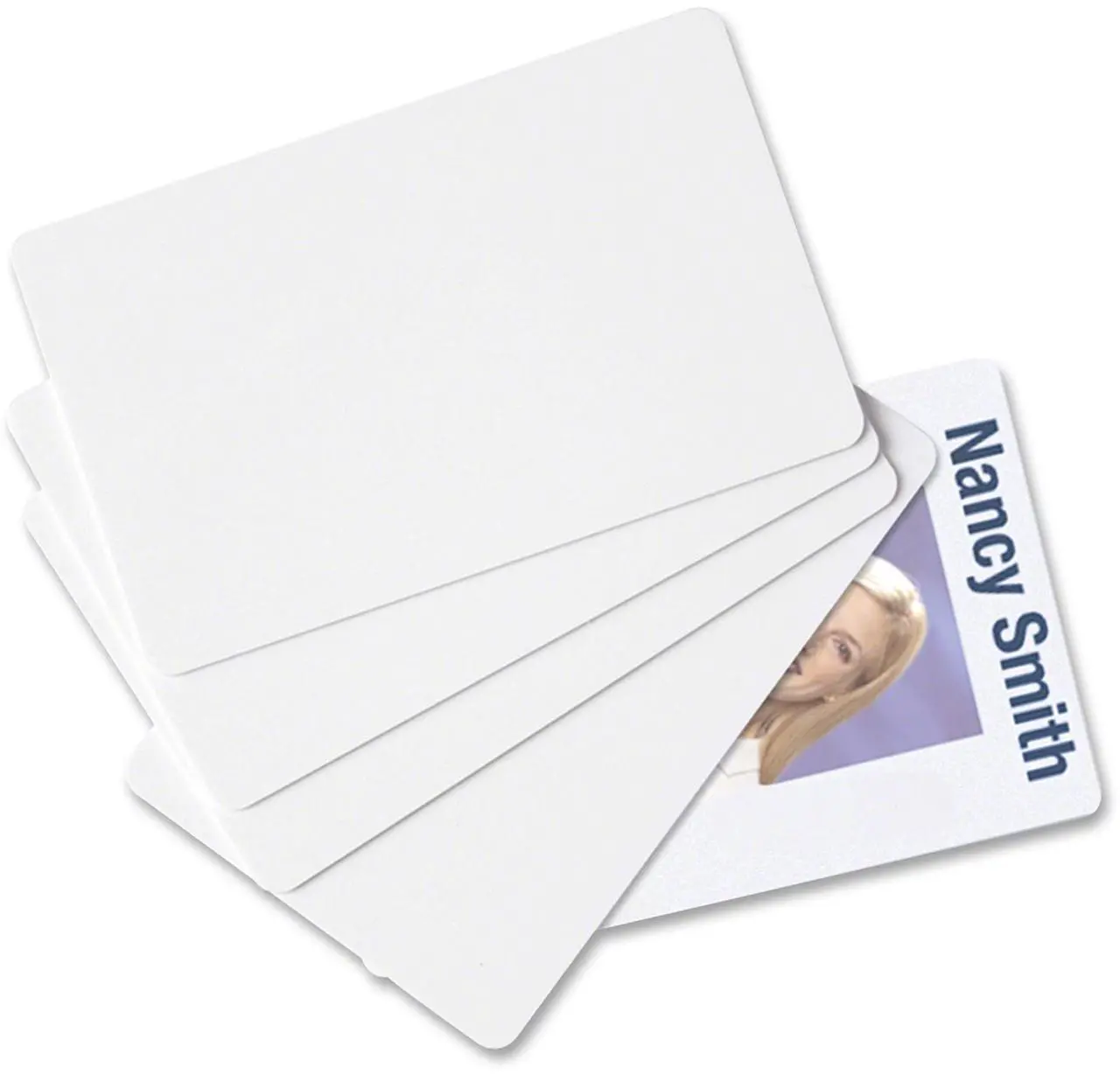 Alt view image 6 of 11 - Baumgartens Blank ID Cards CR80 Size 30 mil 2-1/8"x3-3/8" 100/PK WE 80300