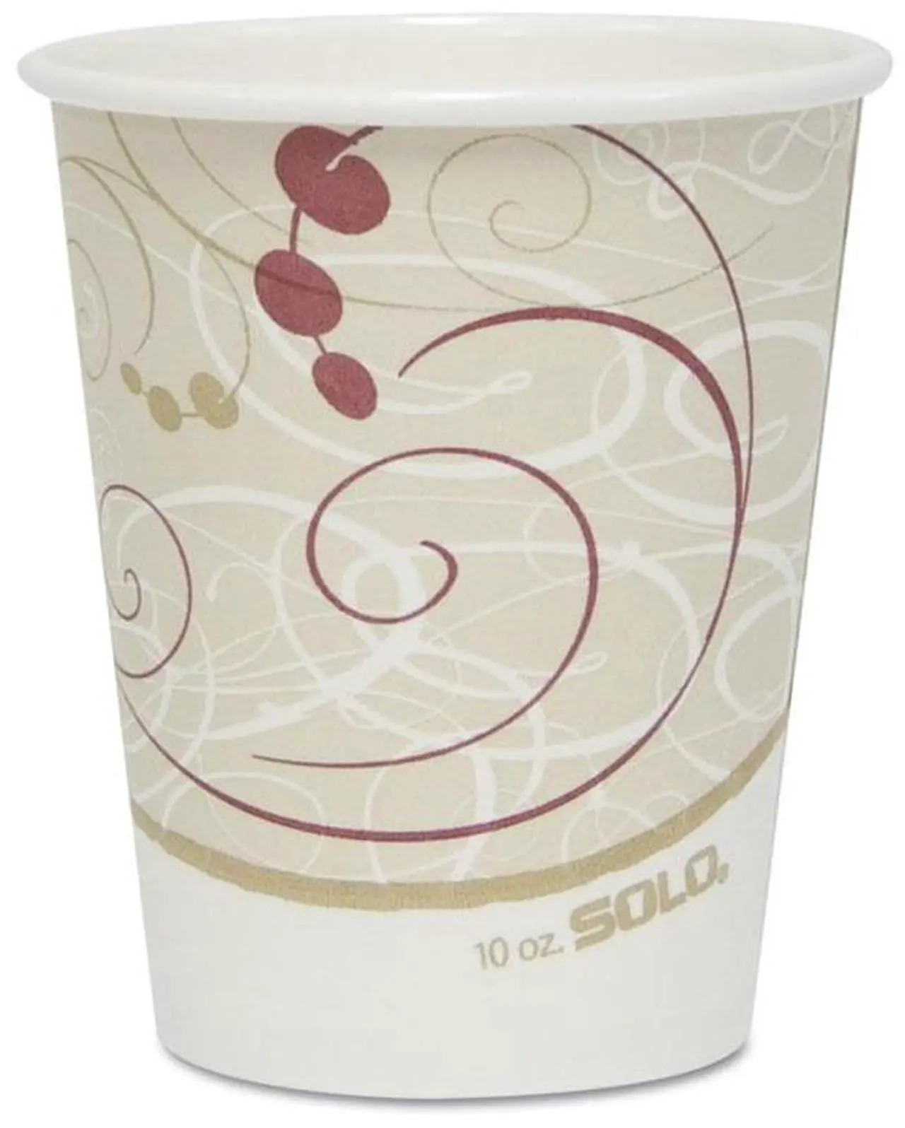 Alt view image 2 of 6 - Solo Cup - 370SI-0041 - Bistro Design Hot Drink Cups, Paper, 10oz, 1000/Carton