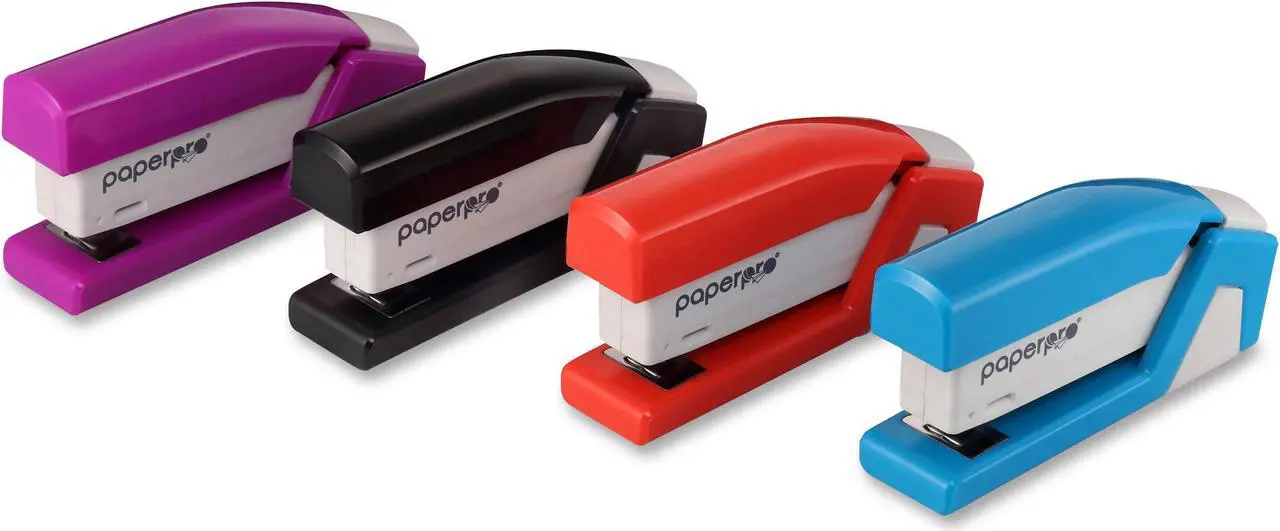 Alt view image 3 of 15 - Paperpro-Bostitch Compact Stapler Half Strip 15-sheet Capacity Assorted 1558