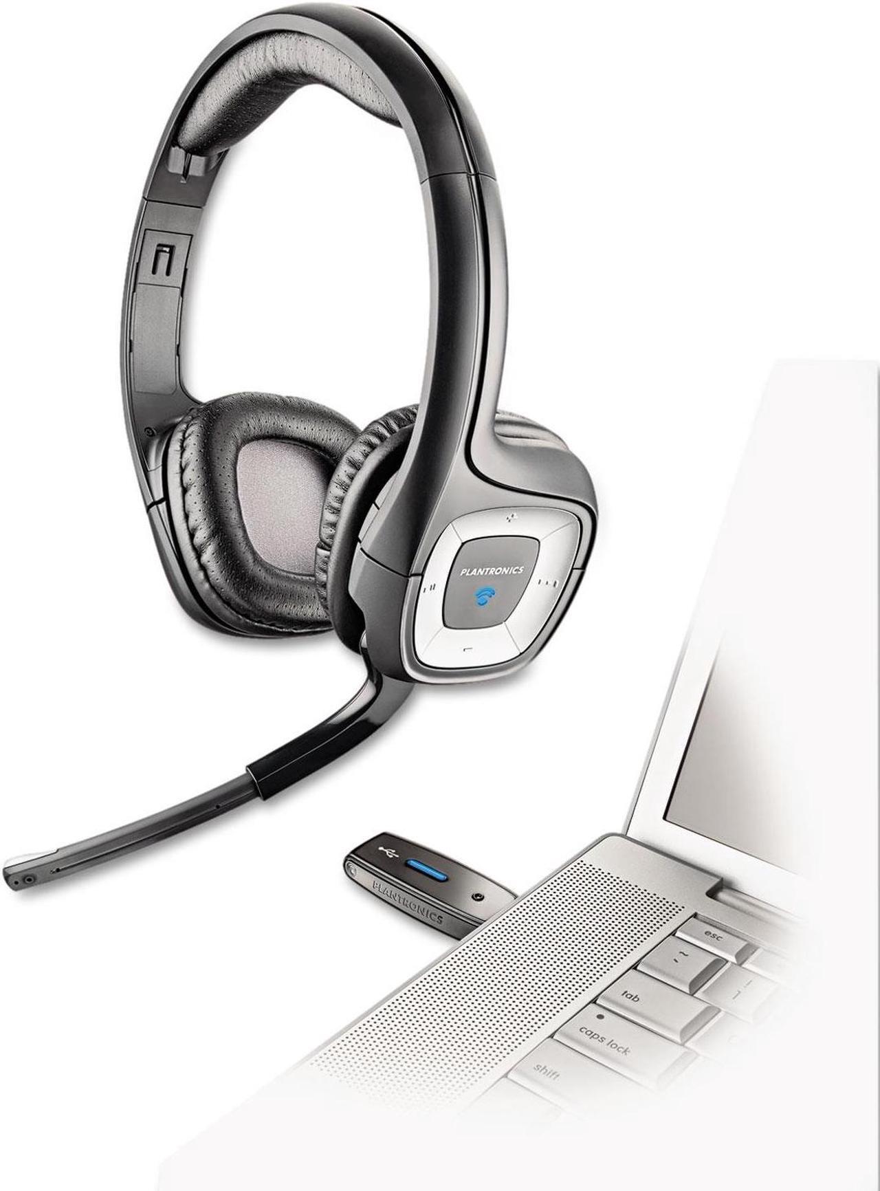 Alt view image 7 of 9 - PLANTRONICS .Audio 995 USB Connector Circumaural Digital Stereo Headset