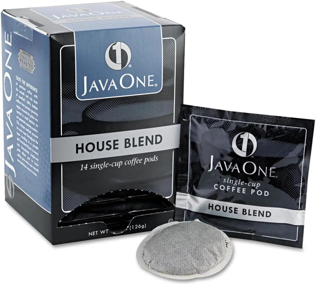 Alt view image 2 of 7 - Coffee Pods House Blend Single Cup 14/Box