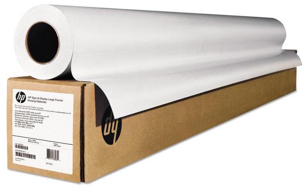 Alt view image 4 of 14 - HP E4J55B, Wide-Format Matte Canvas Paper Roll, 36" x 50 ft, 16 mil, White