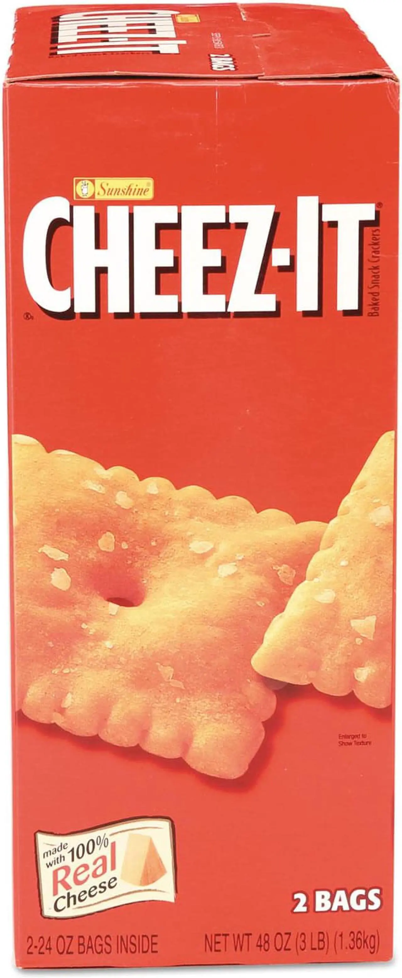 Alt view image 7 of 8 - Kellogg's Cheez-it Crackers Original 48 oz Box 2410010200