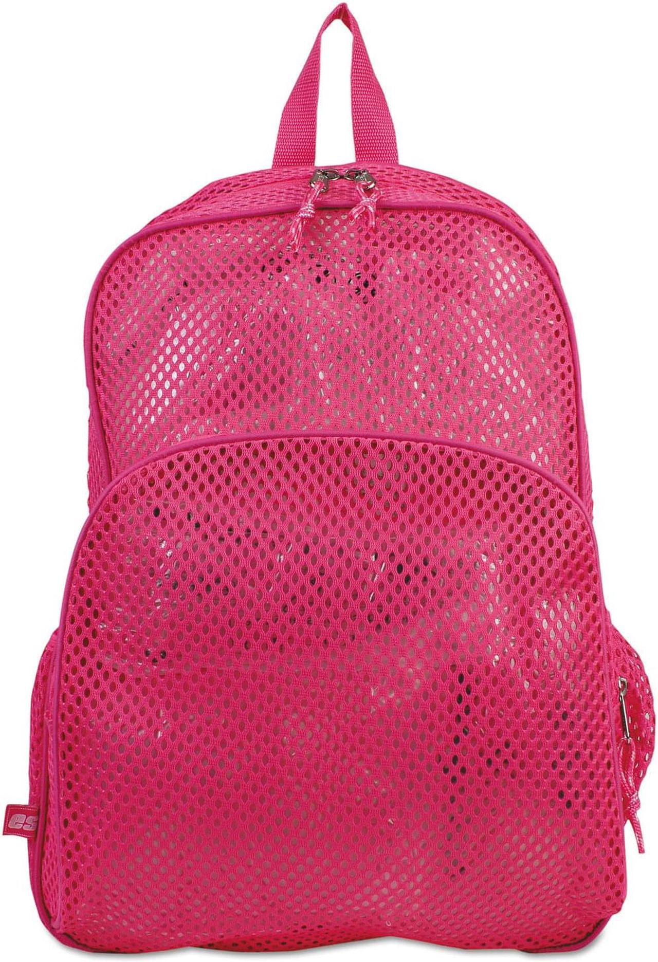 Alt view image 5 of 7 - Eastsport 113960BJENR Mesh Backpack, 12 x 5 x 18, Pink