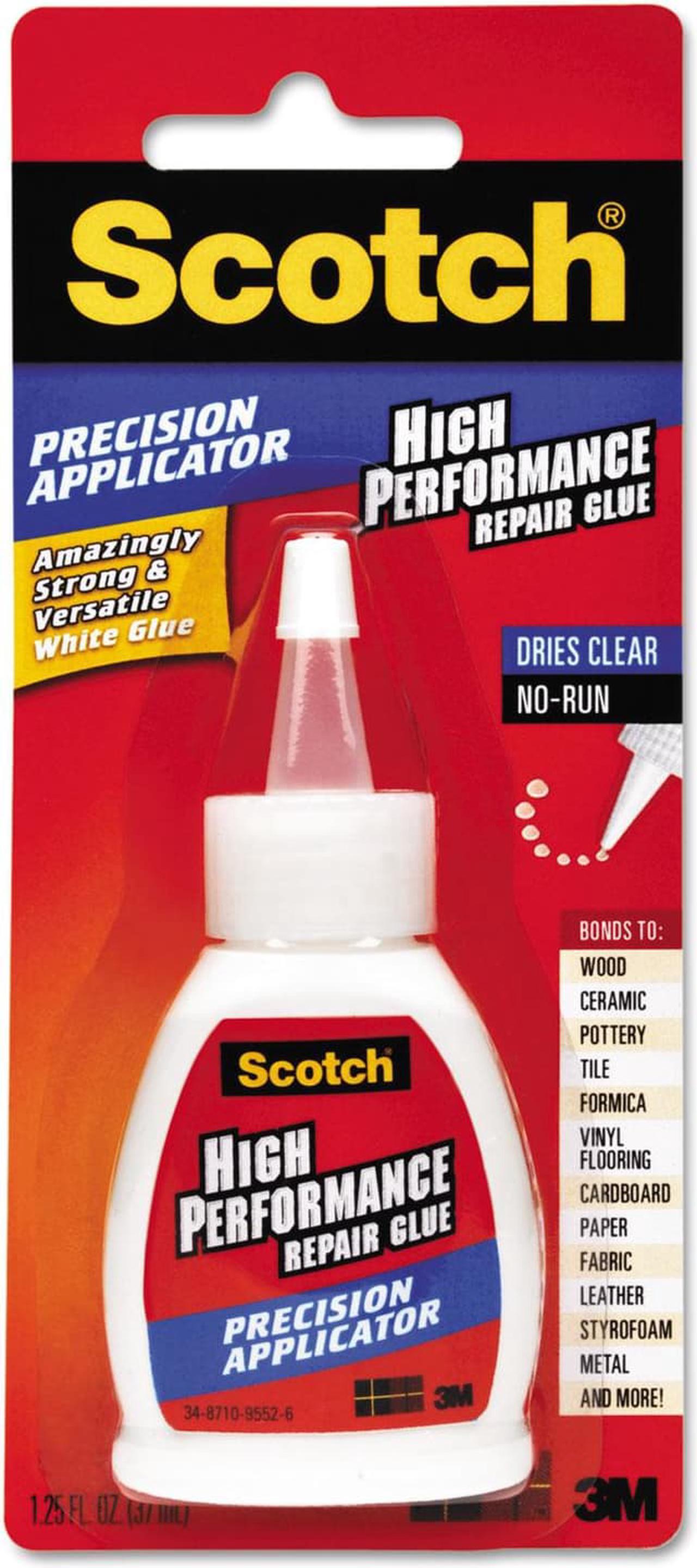 Main image of Scotch Super Glue Liquid Precision Applicator 1.25 oz Clear ADH669