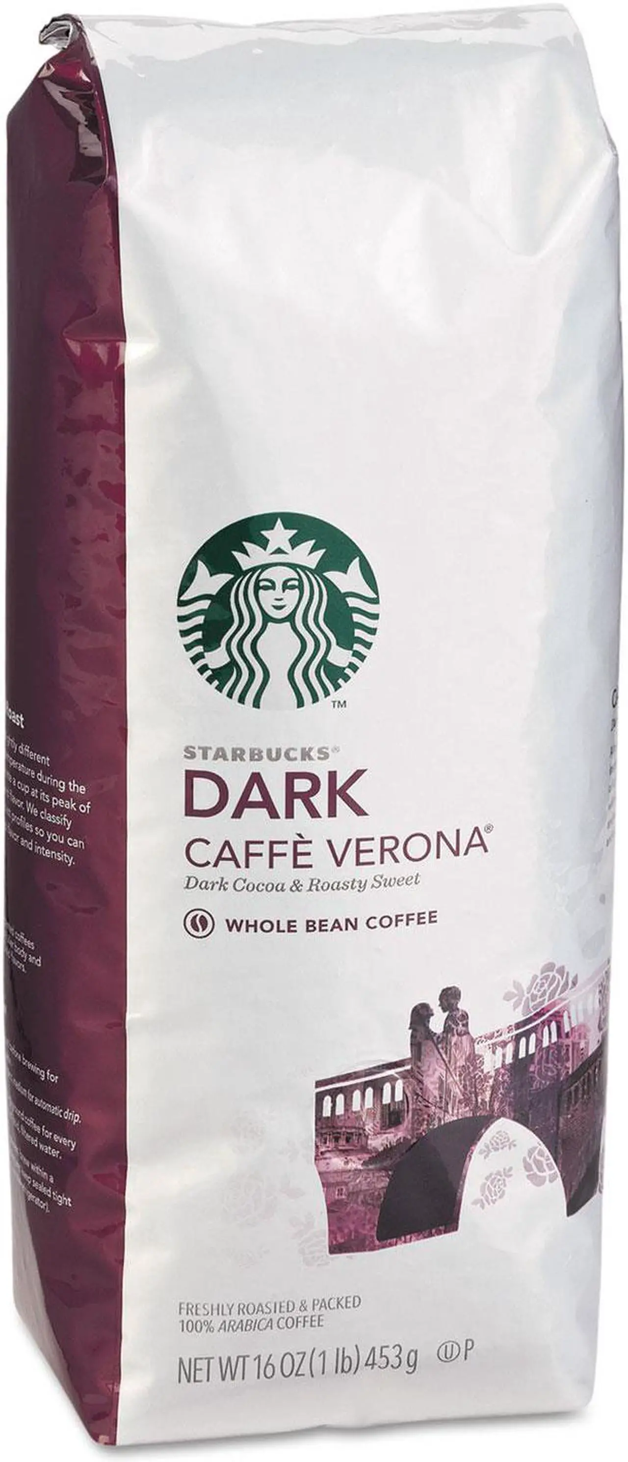 Main image of Starbucks Whole Bean Coffee Caffe Verona 1 lb Bag 11017871
