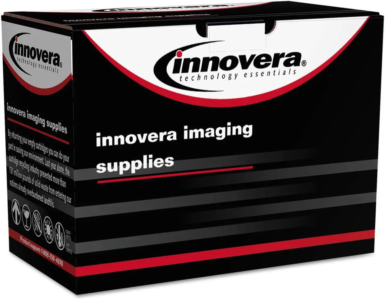Alt view image 5 of 10 - Innovera D3460 Compatible Reman 331-9806 B-3460 Toner IVRD3460