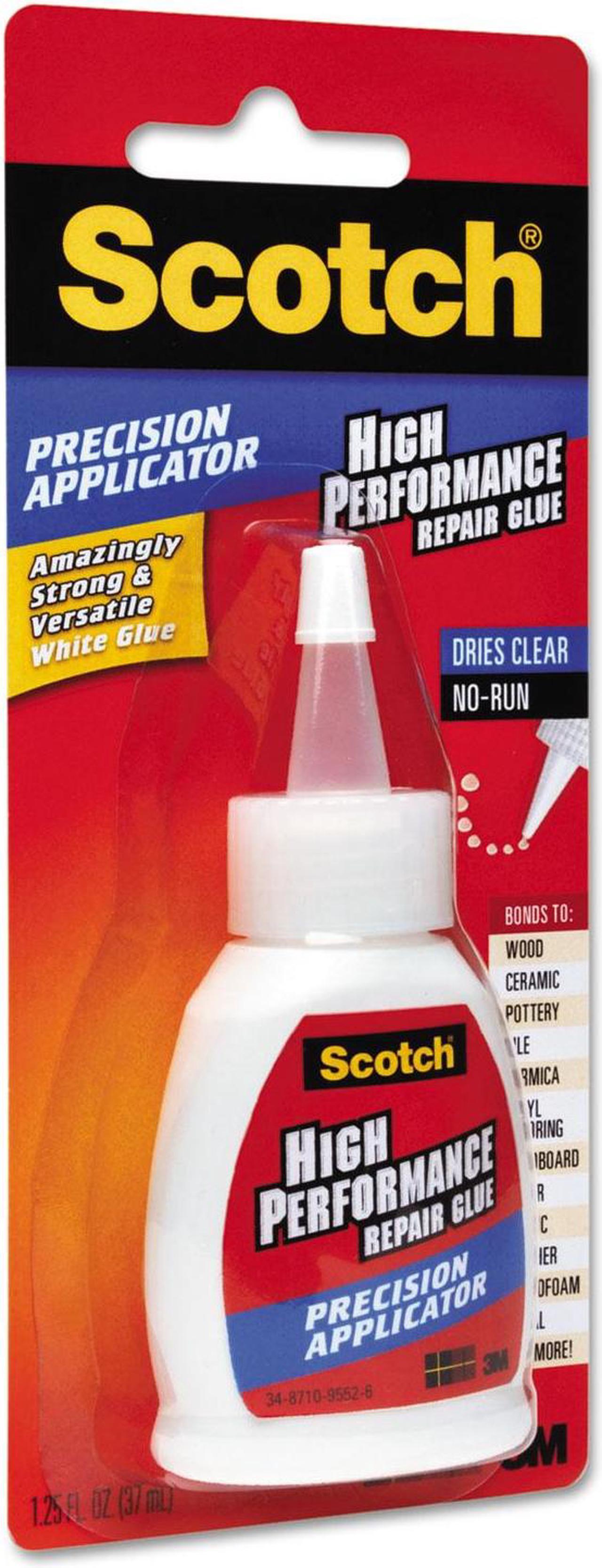 Alt view image 9 of 9 - Scotch Super Glue Liquid Precision Applicator 1.25 oz Clear ADH669