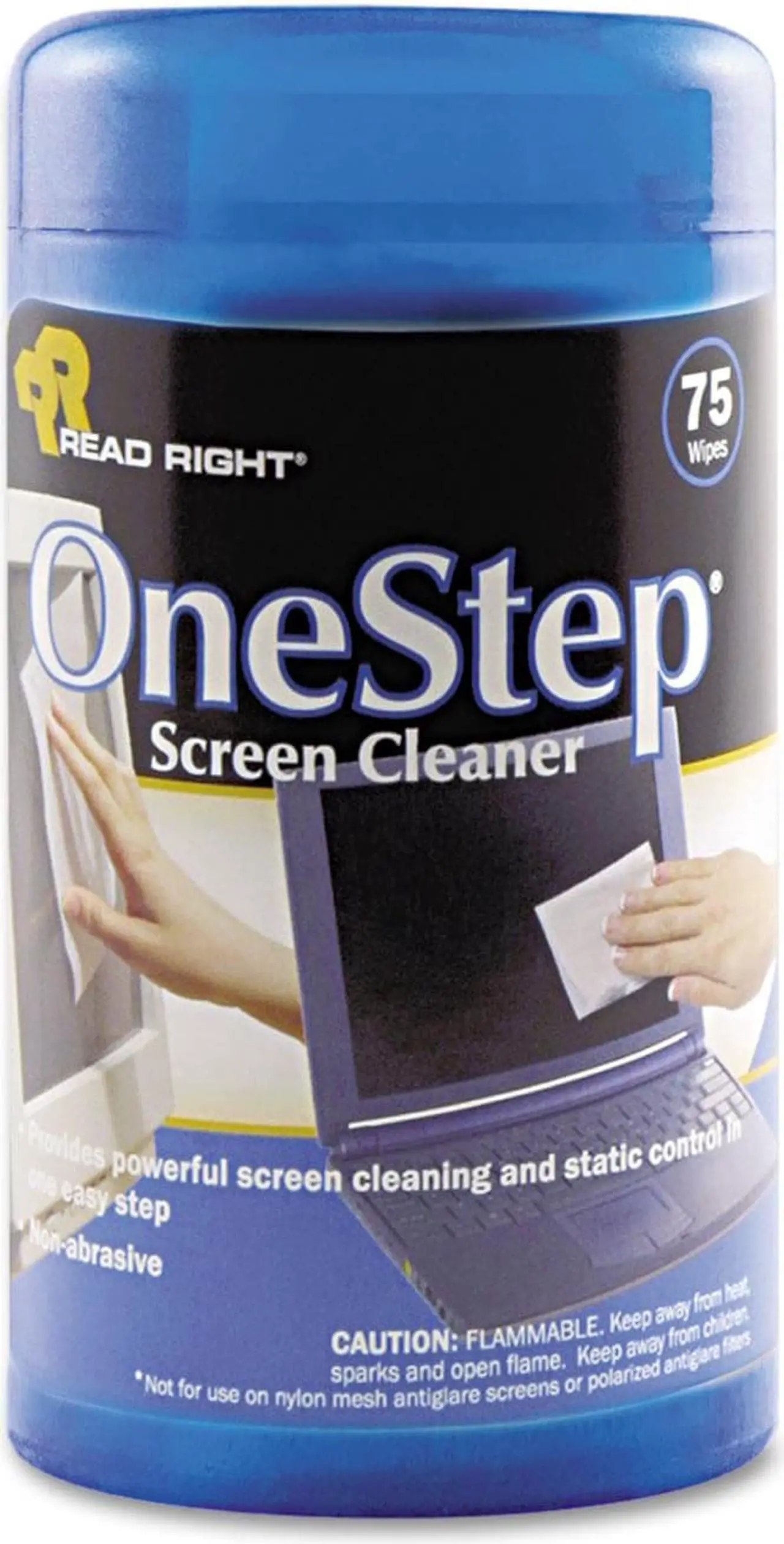 Main image of Read Right Wipes,One-Step,75/Tub RR1409