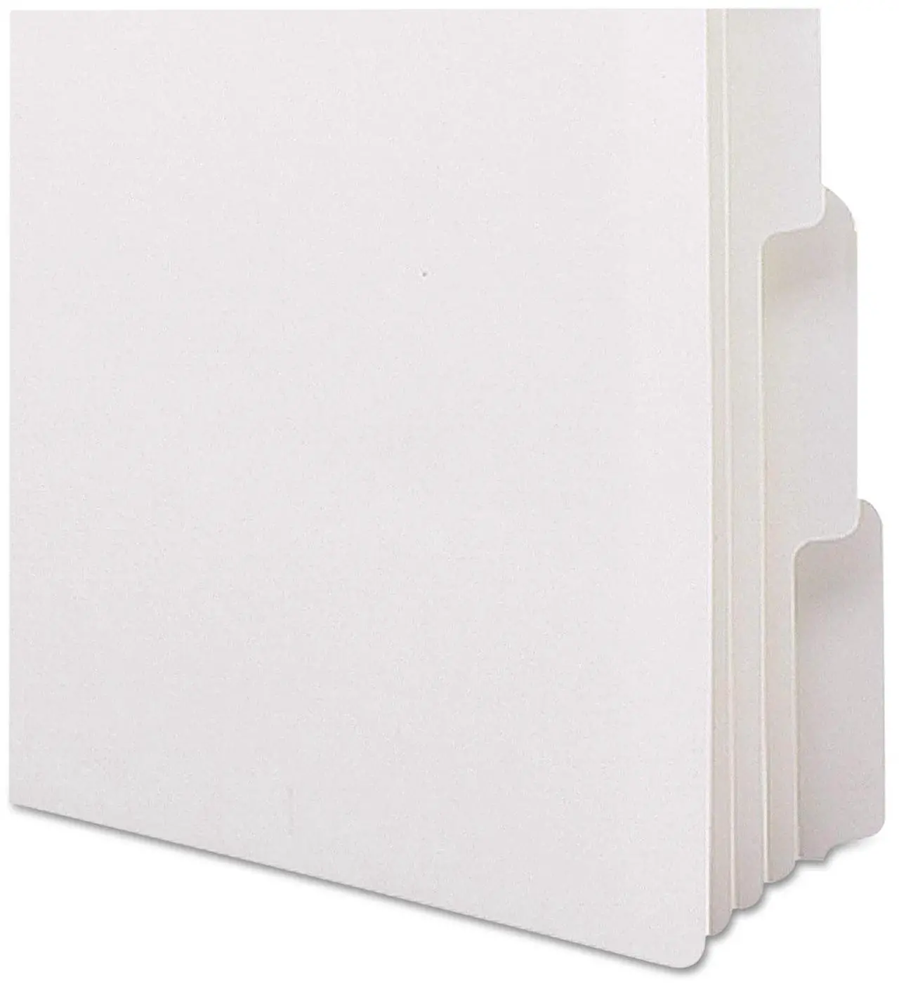 Alt view image 9 of 10 - Smead 89415 Three-Ring Binder Index Divider, 5-Tab, White