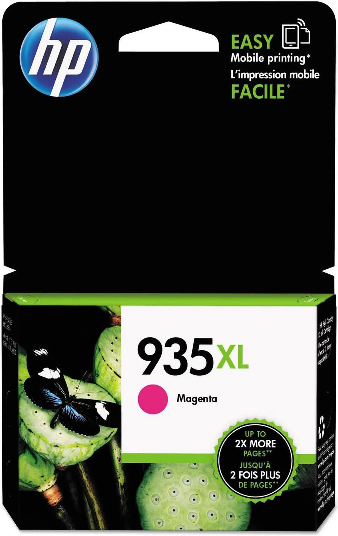Alt view image 13 of 20 - HP 935XL High Yield Magenta Original Ink Cartridge C2P25AN, ~825 pages,