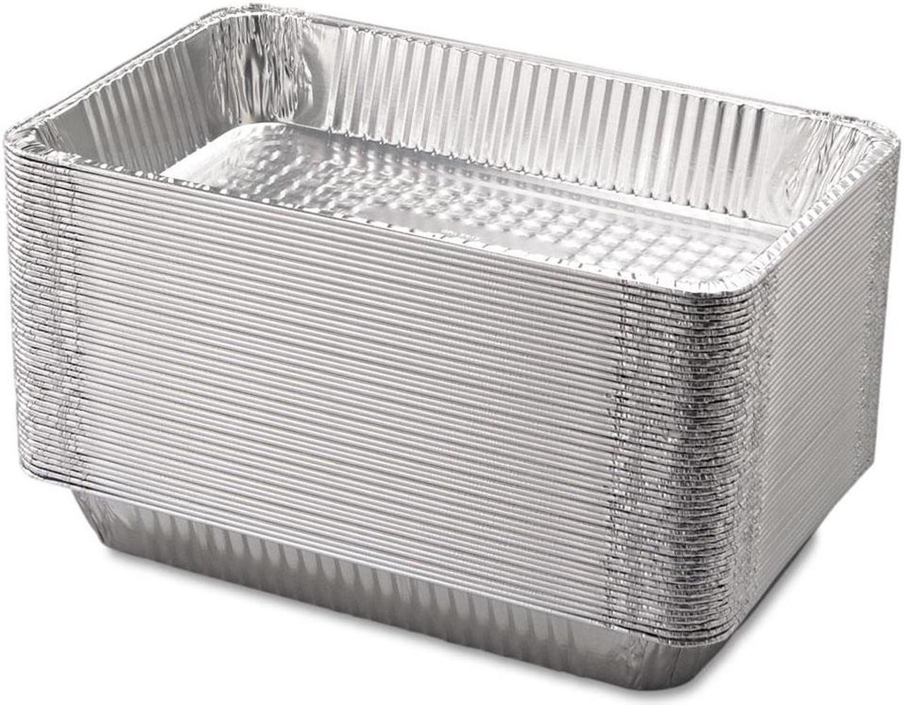 Alt view image 2 of 9 - Handi-Foil Of America Steam Table Aluminum Pan Full-Size 3 3/16" Deep 50/Carton