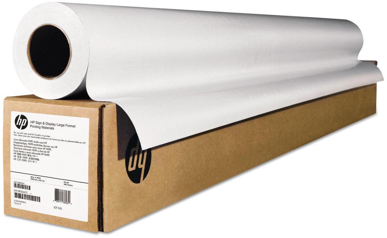 Alt view image 13 of 14 - HP E4J55B, Wide-Format Matte Canvas Paper Roll, 36" x 50 ft, 16 mil, White