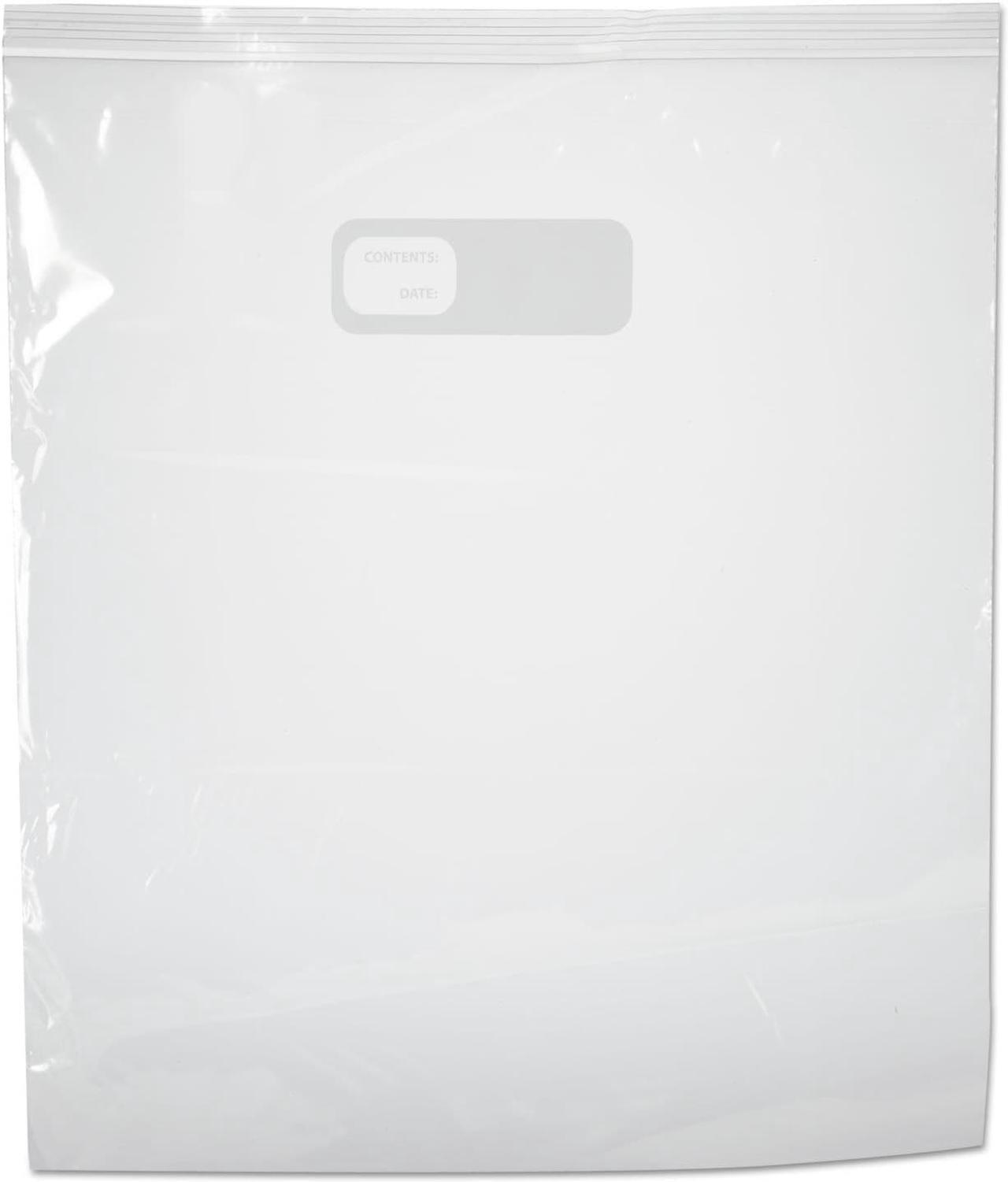 Alt view image 10 of 13 - Boardwalk Reclosable Food Storage Bags 2 Gal Clear LDPE 13 x 15 100/Box 2GALBAG