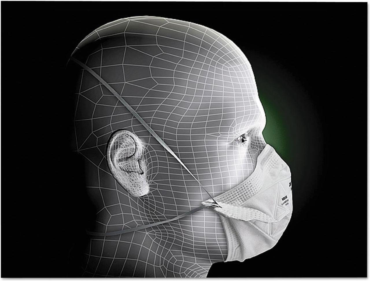 Alt view image 5 of 8 - 3M VFlex Particulate Respirator N95 Regular 50/box 9105