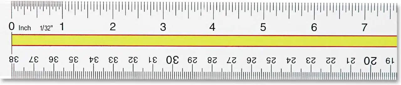 Alt view image 5 of 7 - Westcott Acrylic Data Highlight Reading Ruler With Tinted Guide 15" Clear 10580