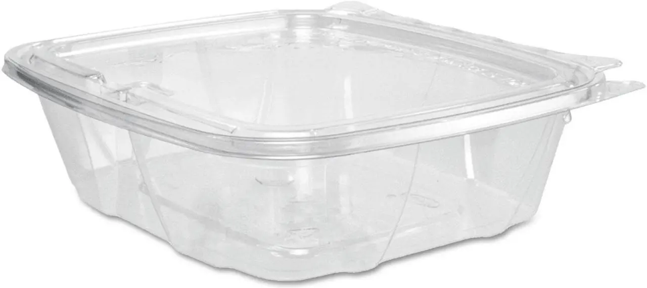 Alt view image 5 of 5 - DART ClearPac Container Lid Combo-Packs 6.4 x 1.9 x 7.1 24 oz Clear 200/Carton CH24DEF