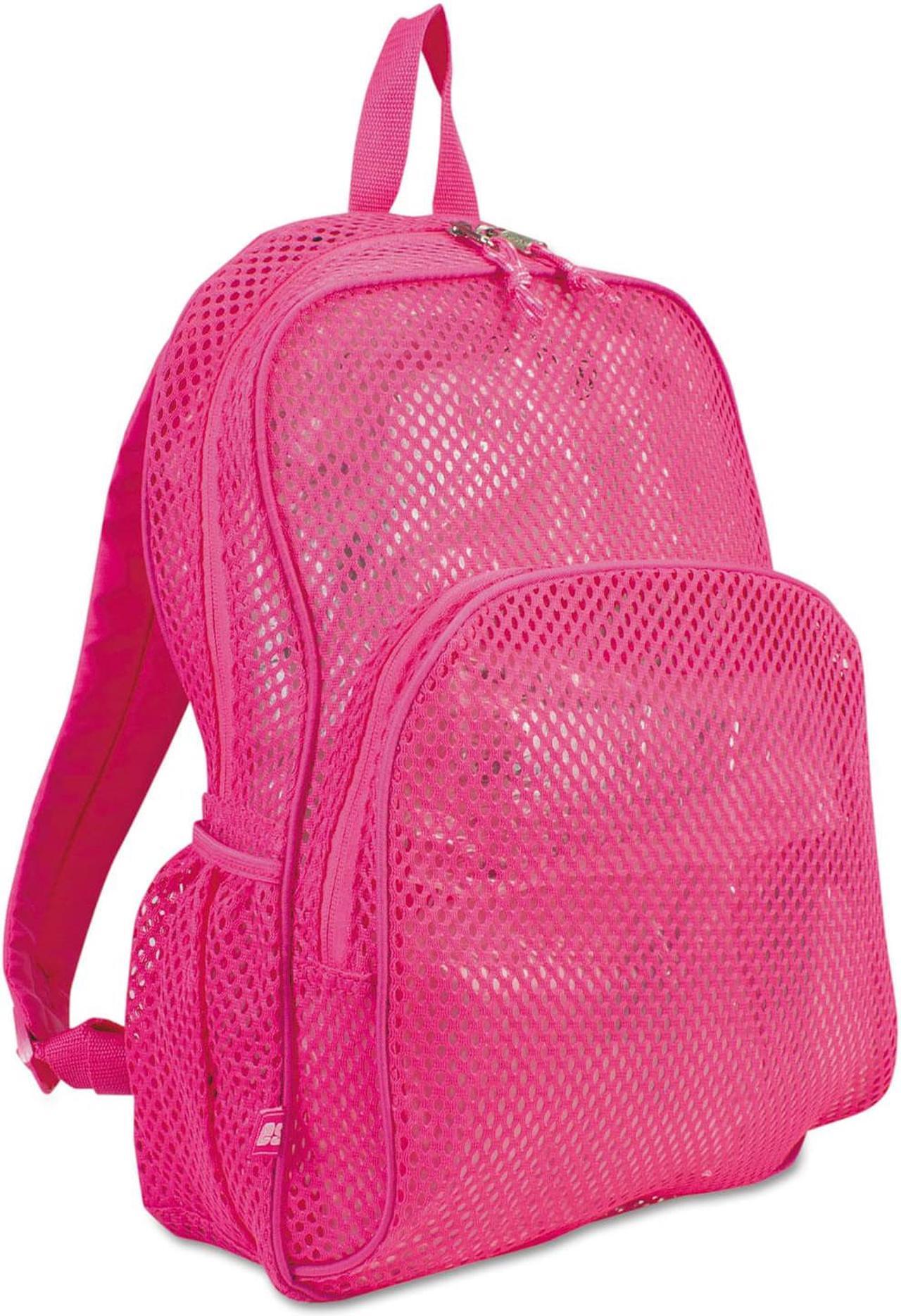 Alt view image 6 of 7 - Eastsport 113960BJENR Mesh Backpack, 12 x 5 x 18, Pink