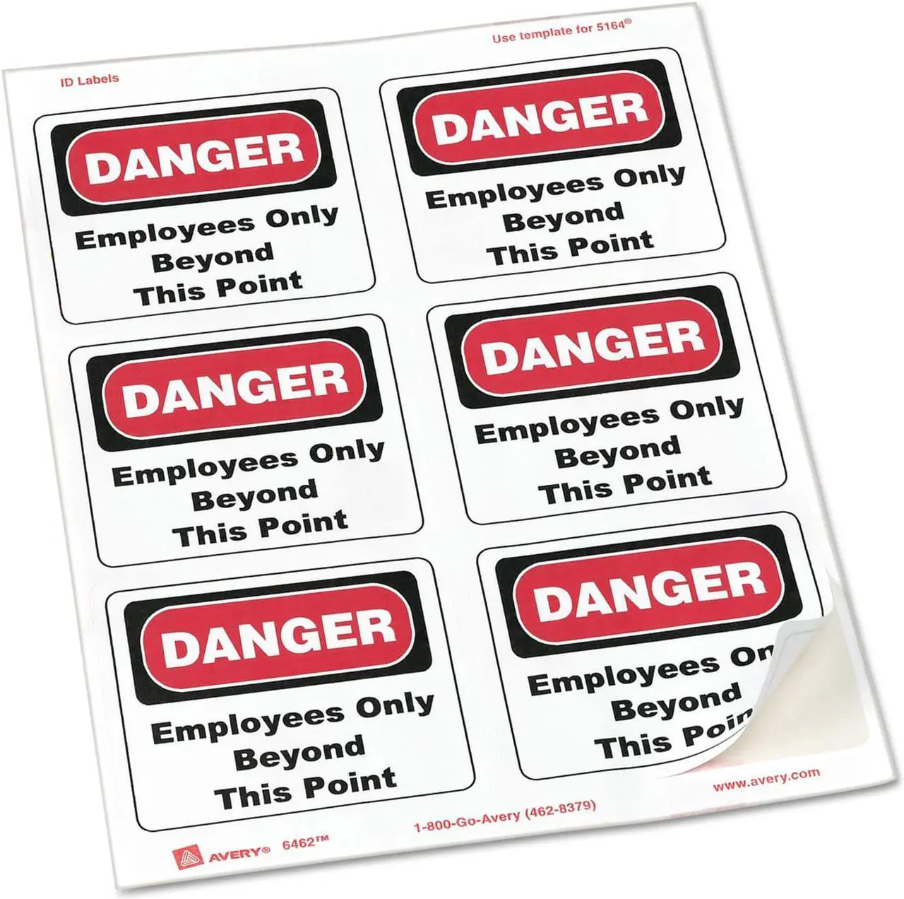 Alt view image 4 of 8 - Avery Shipping Labels w/TrueBlock Technology Laser/Inkjet 3 1/3 x 4 White 3000
