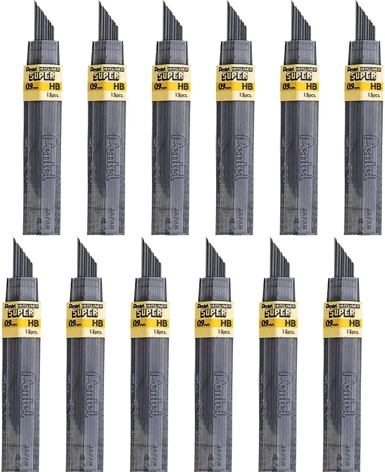 Alt view image 2 of 3 - Pentel 509HBBX Super Hi-Polymer Leads