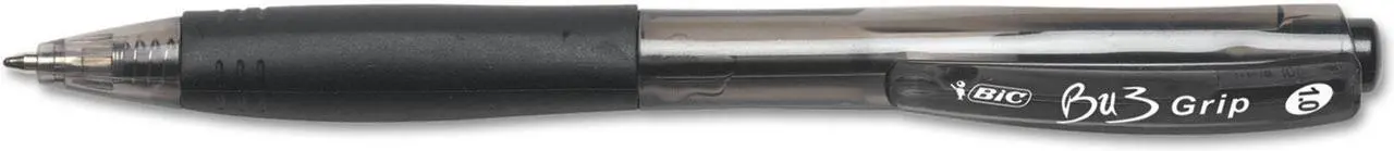 Alt view image 13 of 16 - BIC BU3 Retractable Ballpoint Pen Medium 1.0 mm Black 36/Pack BU3361BK