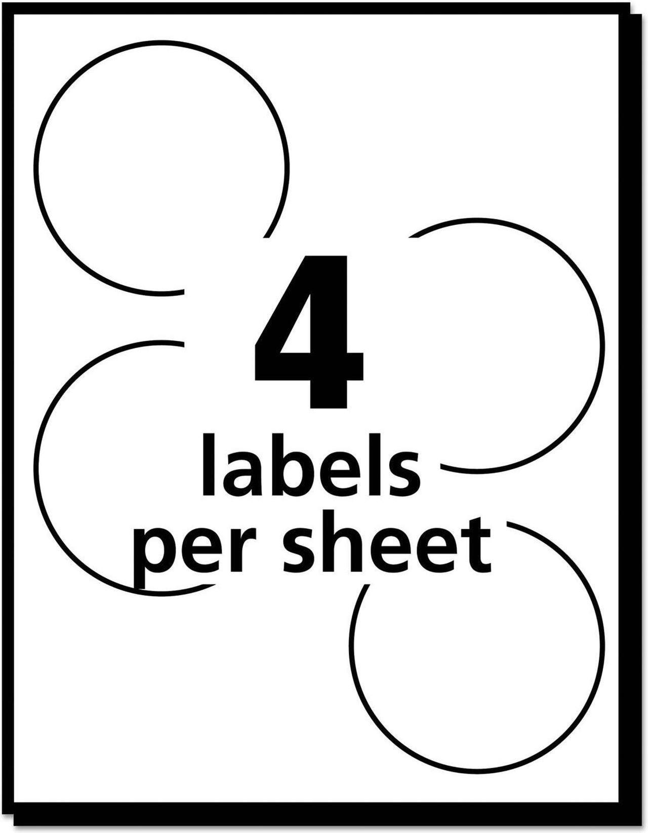 Alt view image 8 of 11 - Avery Printable Gold Foil Seals 2" dia 44/Pack 05868