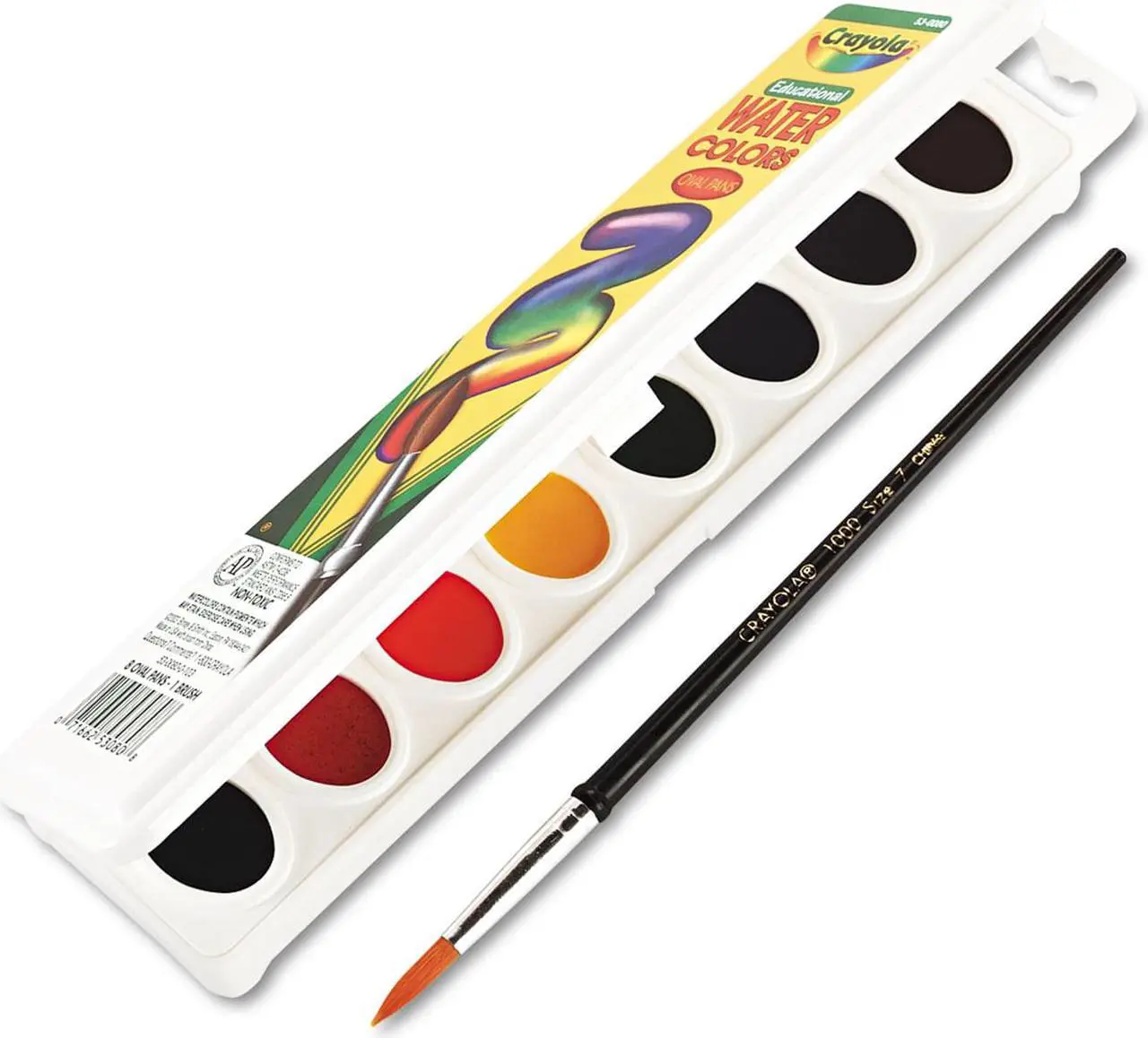 Alt view image 9 of 13 - Crayola. 530080 Watercolors, 8 Assorted Colors