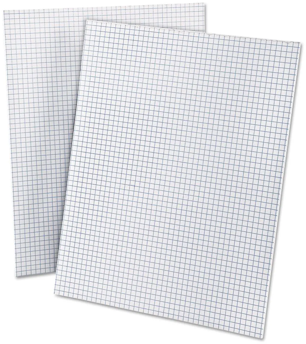 Alt view image 9 of 11 - Ampad Quadrille Pads 4 Squares/Inch 8 1/2 x 11 White 50 Sheets 22000