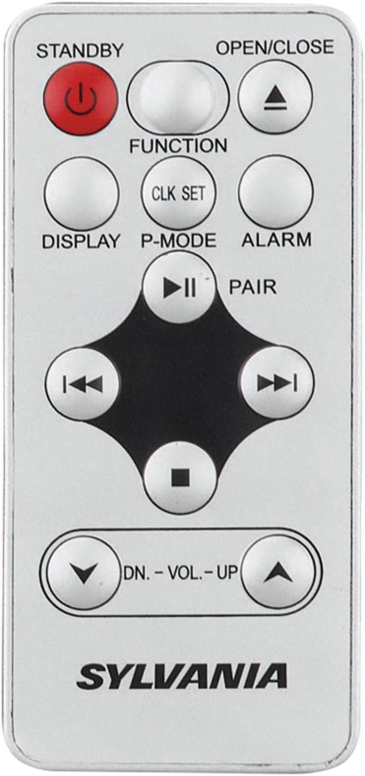 Alt view image 7 of 18 - Sylvania SKCR2713 Under-Counter Bluetooth CD Clock Radio