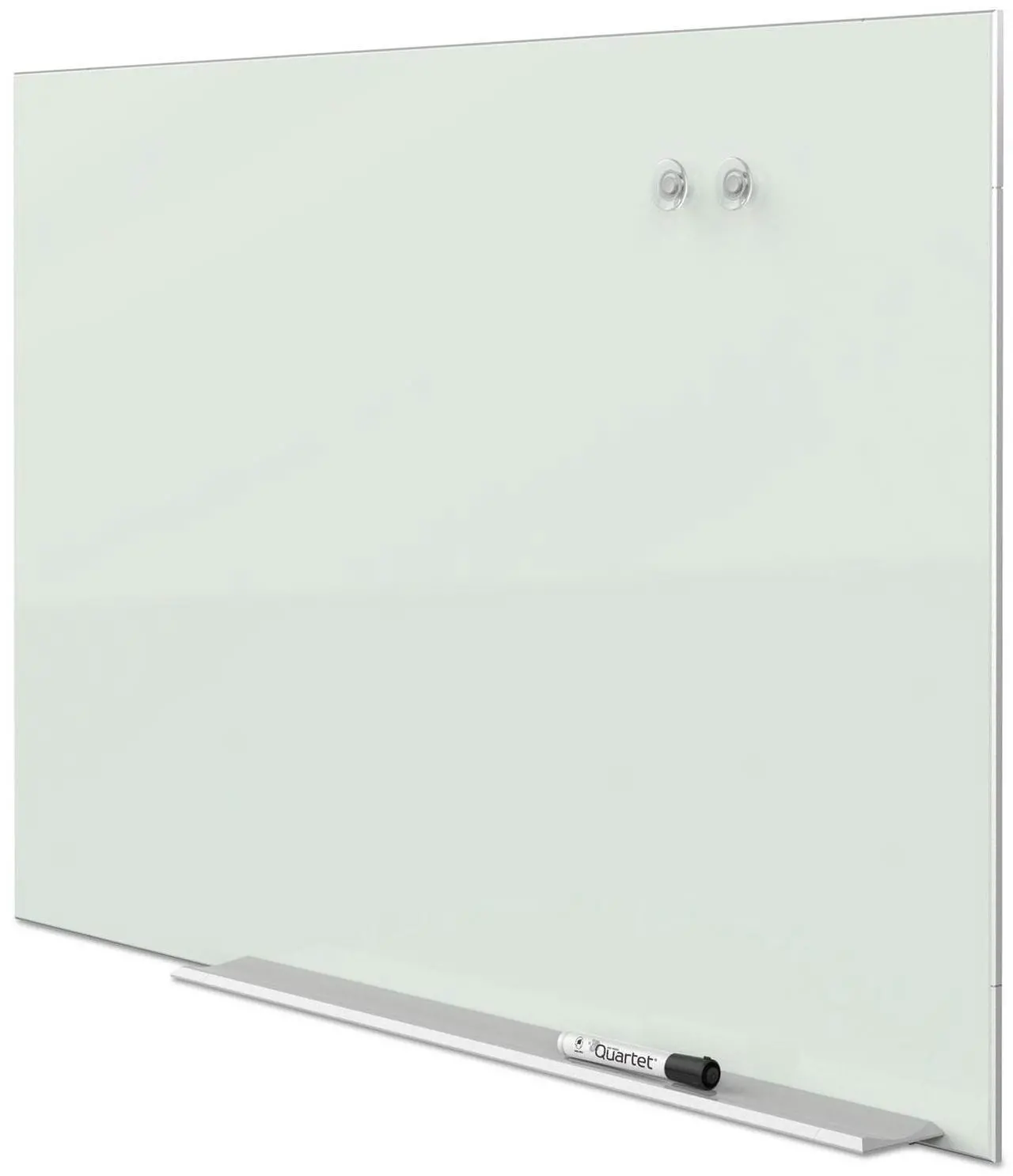 Alt view image 5 of 15 - Quartet G8548E Element Magnetic Glass Dry-erase Board, 85"W x 48"H